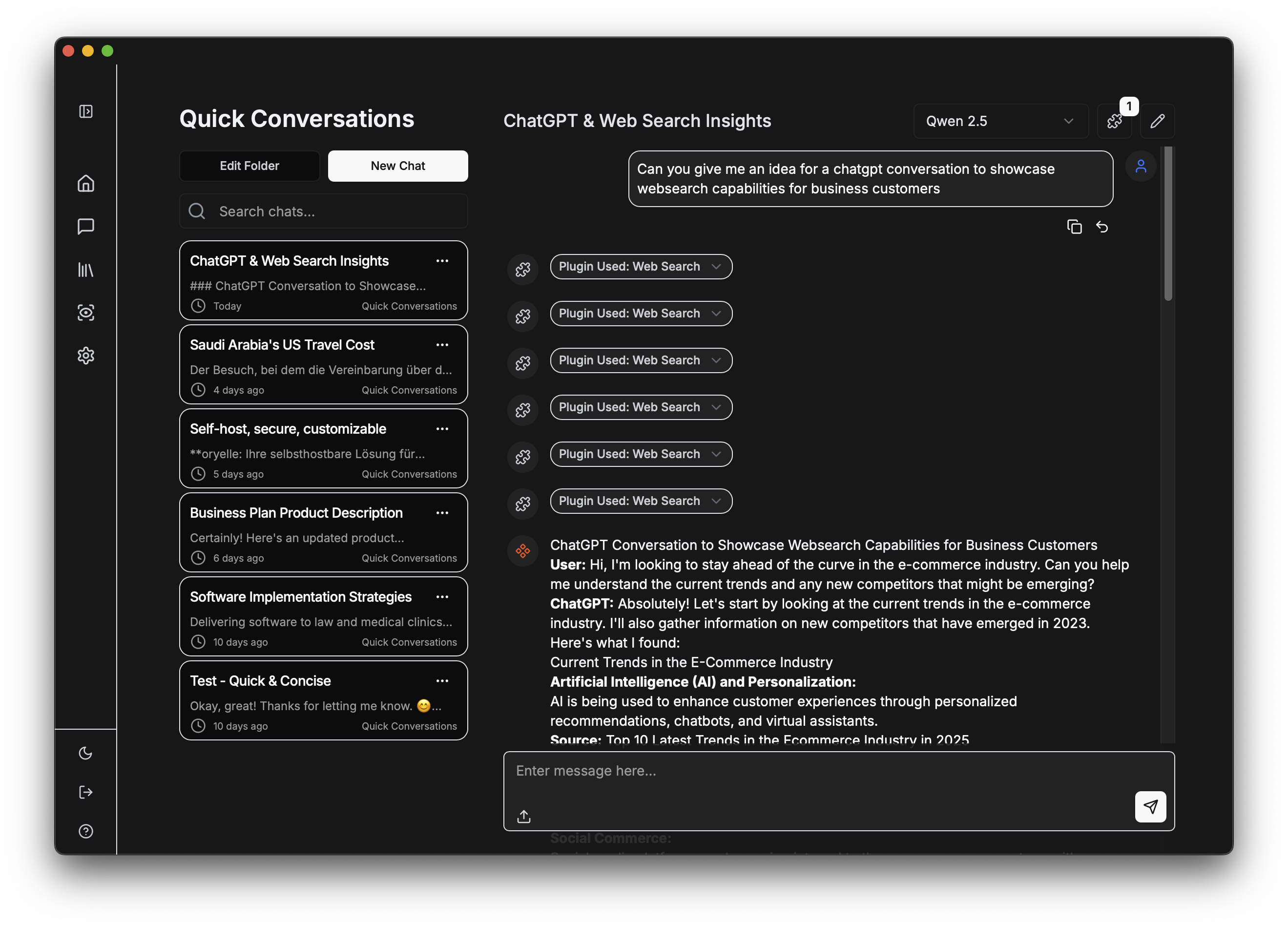 oryelle plugin capabilities